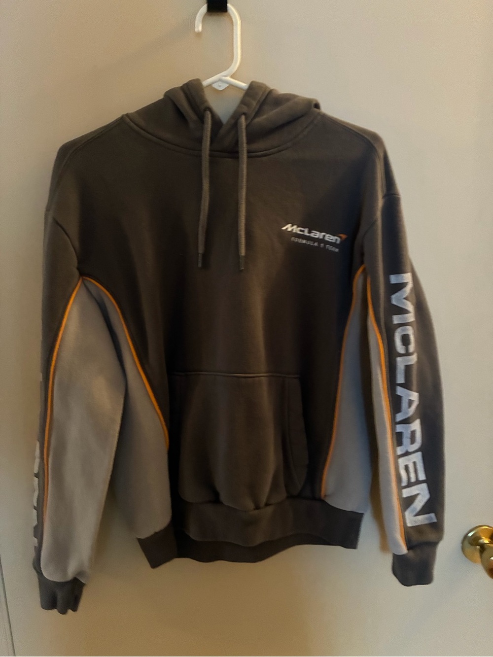 Hollister Dark Gray Pullover Hoodie McLaren F1 Racing